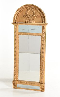 Swedish Gustavian Pine Mirror from Johann Martin Berg-VAP-674226