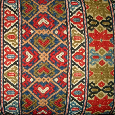 Swedish Hand-Woven Röllakan Akdyna Pillow, 19th Century-YGE-900122