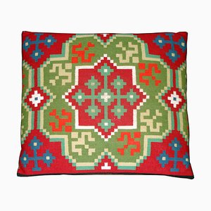 Swedish Hand-Woven Rollakan Pillow, 19th Century-YGE-900118