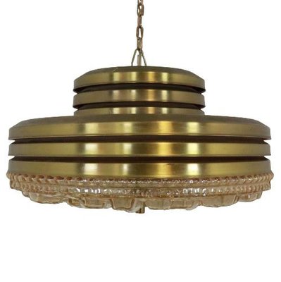 Swedish Hanging Lamp in Brass-FYZ-1322716