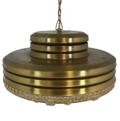 Swedish Hanging Lamp in Brass-FYZ-1322716