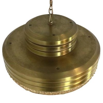 Swedish Hanging Lamp in Brass-FYZ-1322716