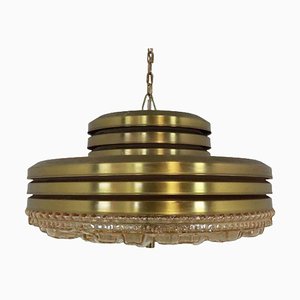 Swedish Hanging Lamp in Brass-FYZ-1322716