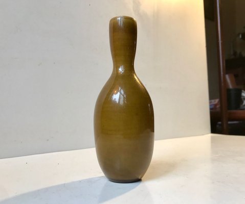 Swedish Haresfur Vase by Alfred Johansson for Höganäs, 1930s-LCR-888596