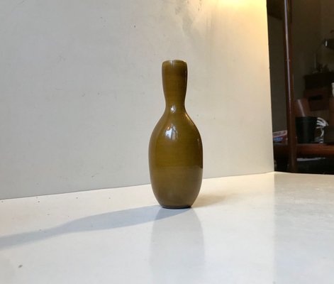 Swedish Haresfur Vase by Alfred Johansson for Höganäs, 1930s-LCR-888596