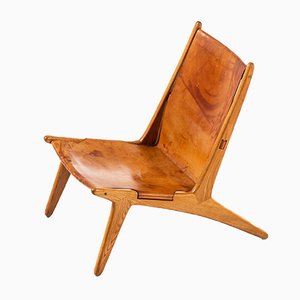 Swedish Hunting Chair by Uno & Östen Kristiansson for Luxus, 1950s-SC-587096