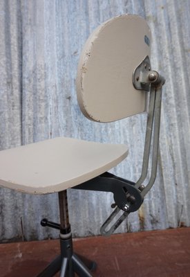 Swedish Industrial Architect Work Desk Chair by John Odelberg & Anders Olsen, 1940s-EA-1451546