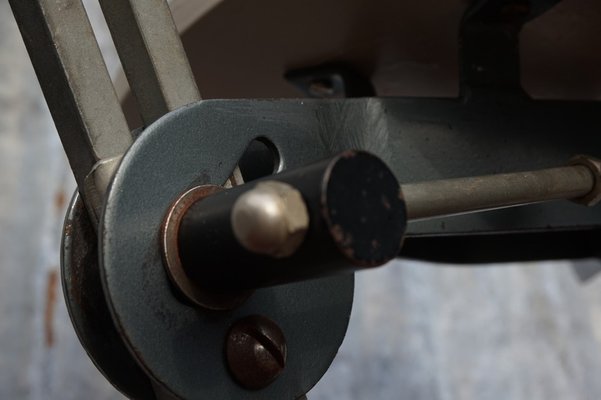 Swedish Industrial Architect Work Desk Chair by John Odelberg & Anders Olsen, 1940s-EA-1451546