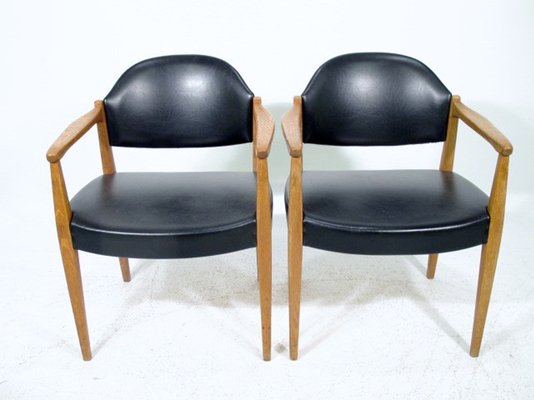 Swedish Lounge Chairs, 1960s, Set of 2-GEK-680096