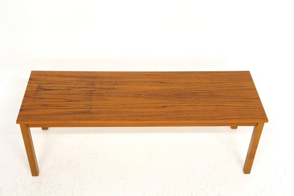 Swedish Minimalist Bench in Teak, 1960s-GEK-1372941