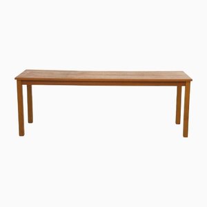 Swedish Minimalist Bench in Teak, 1960s-GEK-1372941