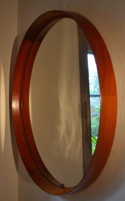 Swedish Mirror by Uno & Östen Kristiansson for Luxus, 1950s-LS-194194