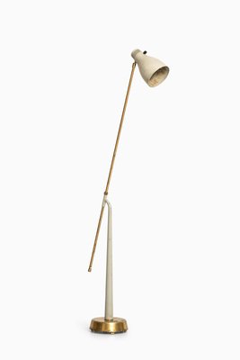 Swedish Model 541 Floor Lamp by Hans Bergström for Ateljé Lyktan, 1940s-SC-587146