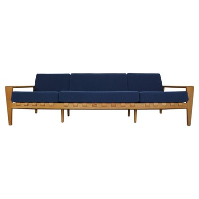 Swedish Model Bodö Oak 3.5 Seater Sofa by Svante Skogh for Säffle Furniture, 1950s-DT-2026197