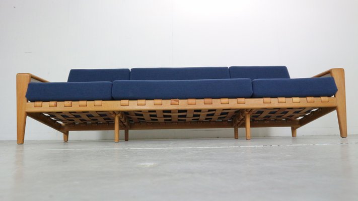 Swedish Model Bodö Oak 3.5 Seater Sofa by Svante Skogh for Säffle Furniture, 1950s-DT-2026197