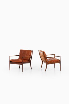 Swedish Model Samsö Lounge Chairs by Ib Kofod-Larsen for OPE, 1950s, Set of 2-SC-587029