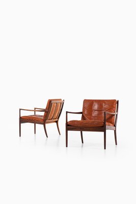 Swedish Model Samsö Lounge Chairs by Ib Kofod-Larsen for OPE, 1950s, Set of 2-SC-587029