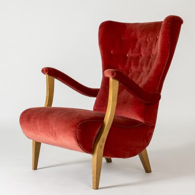 Swedish Modern Easy Chair, 1930s-NL-1368641