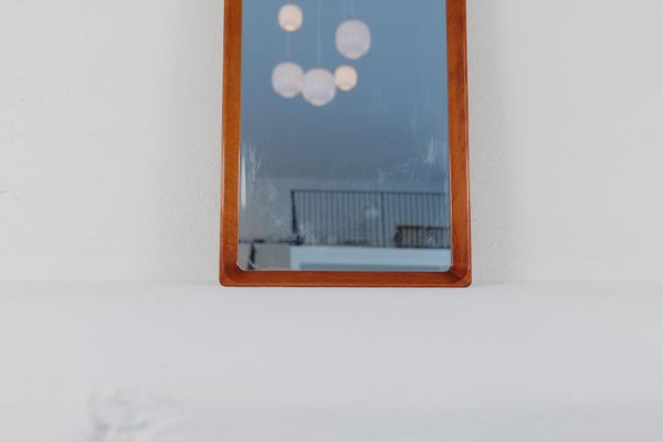 Swedish Modern Mirror in Mahognay, 1940s-UYK-1798503