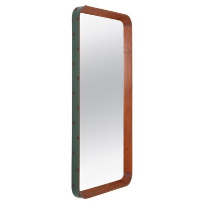 Swedish Modern Mirror in Teak by Otto Schulz-FM-1281376