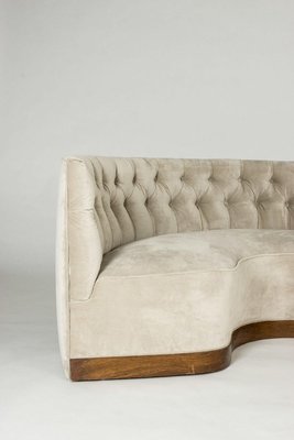 Swedish Modern Oversized Sofa-NL-832475