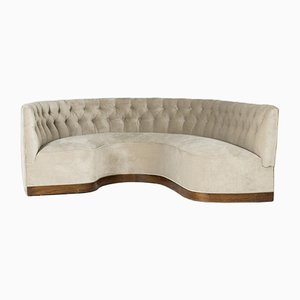 Swedish Modern Oversized Sofa-NL-832475