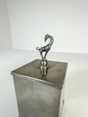 Swedish Modern Pewter Jar from C-G Hallberg, 1931, Sweden-UYK-1151604