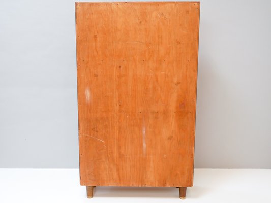 Swedish Modern Sideboard with Relief Front, 1940s-OGU-640672