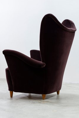 Swedish Modern Wing Back Chair-KO-2040794