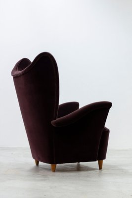 Swedish Modern Wing Back Chair-KO-2040794