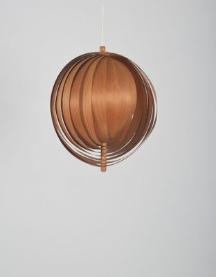 Swedish Moon Ceiling Lamp attributed to Hans-Agne Jakobsson for Markaryd, 1960s-VCR-2043269