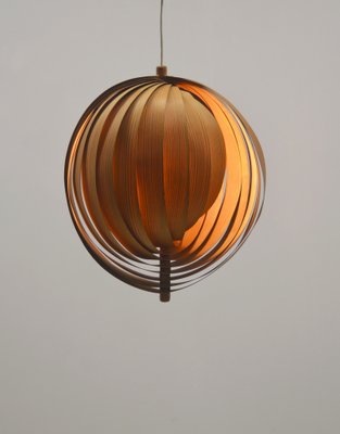 Swedish Moon Ceiling Lamp attributed to Hans-Agne Jakobsson for Markaryd, 1960s-VCR-2043269