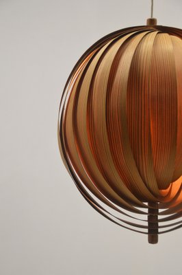 Swedish Moon Ceiling Lamp attributed to Hans-Agne Jakobsson for Markaryd, 1960s-VCR-2043269