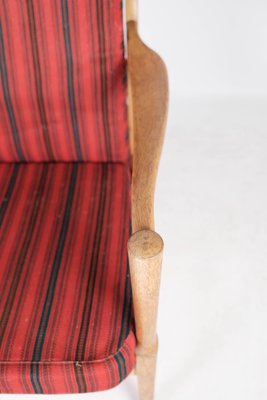 Swedish Oak Armchair from Bjärnums Furniture, 1960s-UY-999227