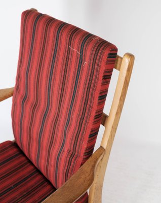 Swedish Oak Armchair from Bjärnums Furniture, 1960s-UY-999227