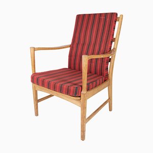 Swedish Oak Armchair from Bjärnums Furniture, 1960s-UY-999227