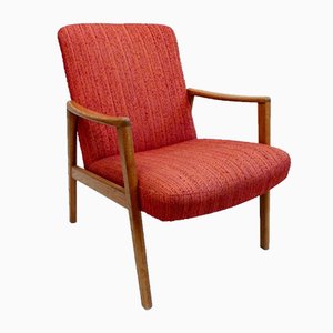 Swedish Oak Armchairs, 1950s, Set of 2-FO-589280