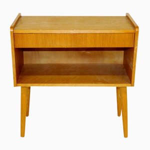 Swedish Oak Nightstand, 1960s-GEK-767840