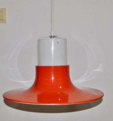 Swedish Orange and White Lamp from Aneta Vaxjo-ROJ-1312048