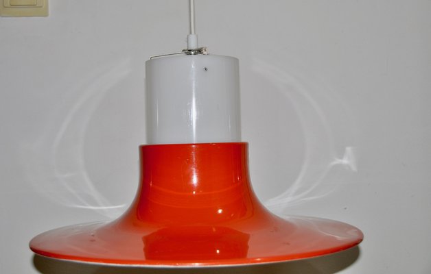 Swedish Orange and White Lamp from Aneta Vaxjo-ROJ-1312048