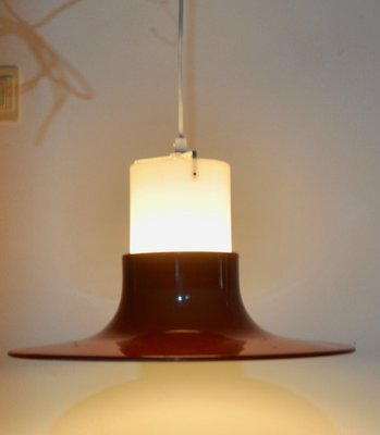 Swedish Orange and White Lamp from Aneta Vaxjo-ROJ-1312048