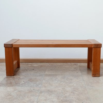 Swedish Pine Bench from Glasmäster, 1960s-JRP-844605