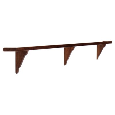 Swedish Pine Wall Shelf, 1930s-QU-1717447