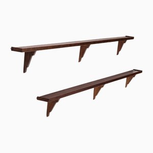 Swedish Pine Wall Shelf, 1930s-QU-1717447