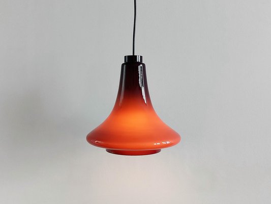 Swedish Purple Glass Pendant Lamp by Hans Agne Jakobsson for Svera, 1960s-NV-1320483