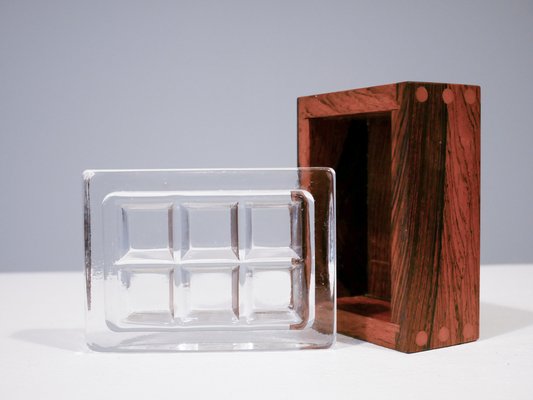 Swedish Rosewood Jewelry Box by Hellsten Lars for Skruf, 1960s-OGU-667360