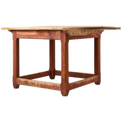 Swedish Rustic Baroque Centre Table, Late 1700s-MJF-931207