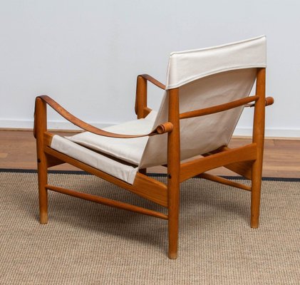 Swedish Safari Lounge Chair by Hans Olsen for Viska Möbler, 1960s-JE-889367