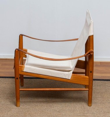 Swedish Safari Lounge Chair by Hans Olsen for Viska Möbler, 1960s-JE-889367