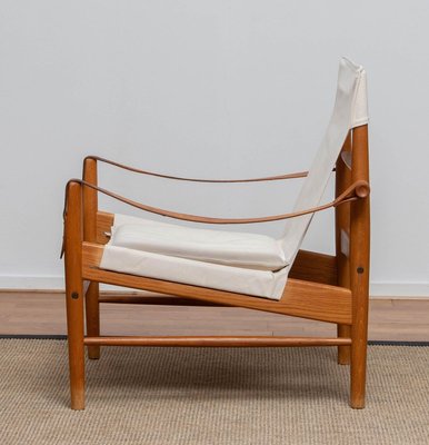 Swedish Safari Lounge Chair by Hans Olsen for Viska Möbler, 1960s-JE-889367